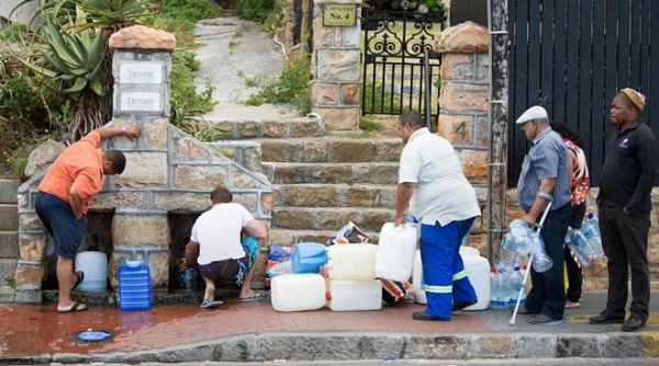 From next month residents in Cape Town will be limited to 50 litres of water per day From next month residents in Cape Town will be limited to 50 litres of water per day