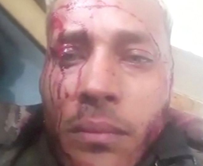 Oscar Pérez was wanted for using a stolen helicopter to throw grenades at government buildings Oscar Pérez was wanted for using a stolen helicopter to throw grenades at government buildings