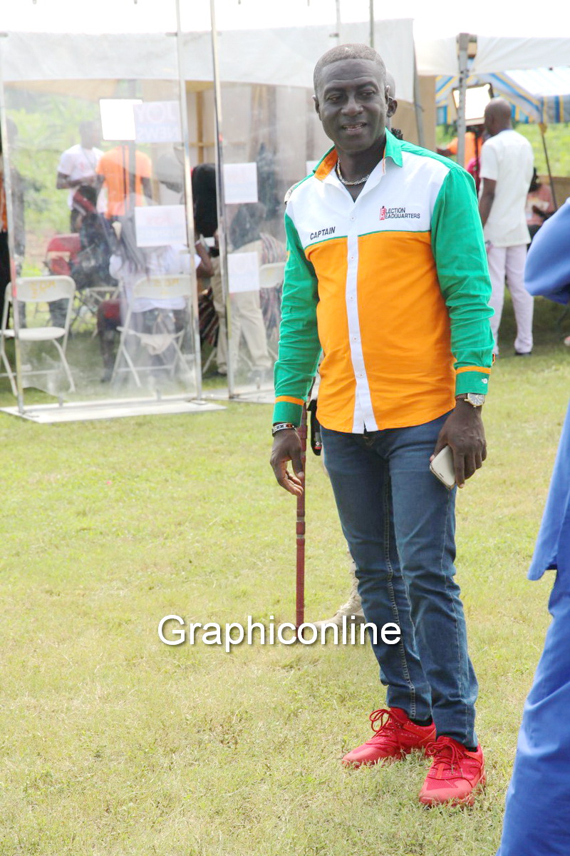 Captain Smart at the NPP conference grounds