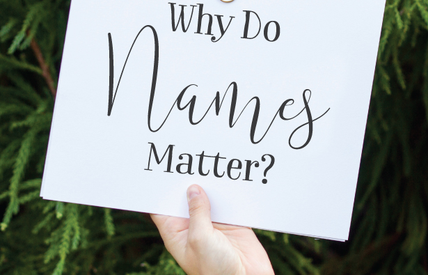 Use of names for personal gain Use of names for personal gain