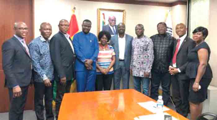 Members of the Parliamentary Select Committee on Foreign Affairs at one of Ghana’s missions. Members of the Parliamentary Select Committee on Foreign Affairs at one of Ghana’s missions.