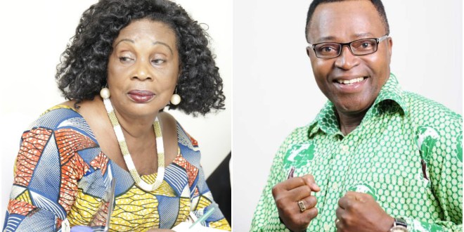 Maame Dokono (left) and David Dontoh Maame Dokono (left) and David Dontoh