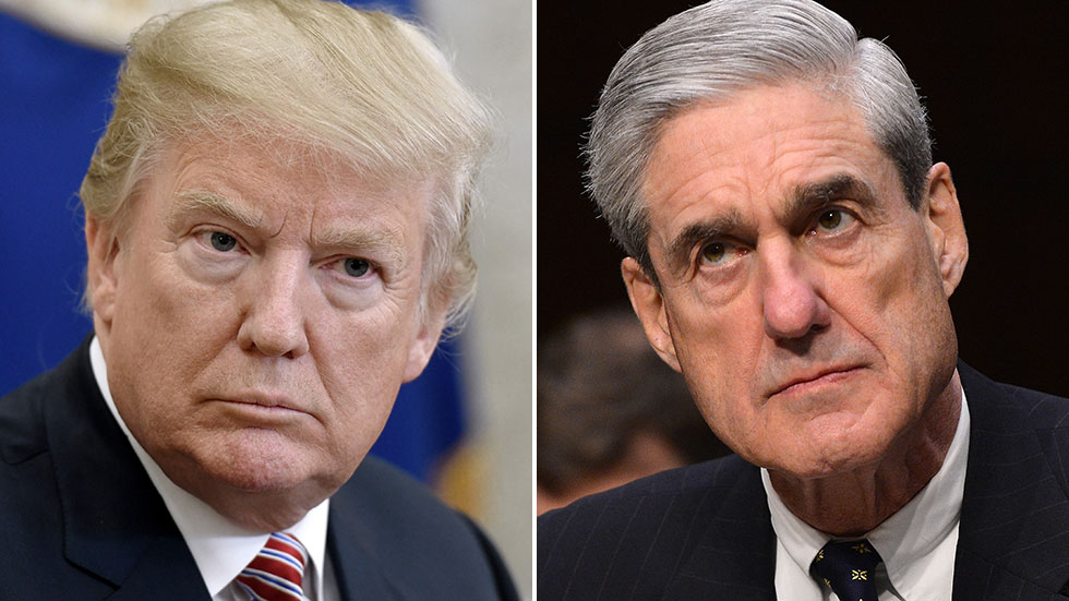 President Donald Trump and special counsel Robert Mueller President Donald Trump and special counsel Robert Mueller