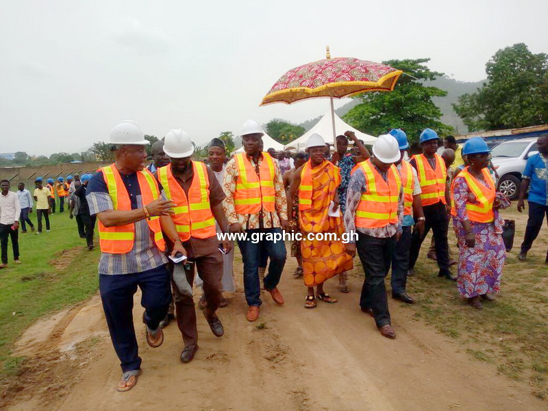 Koforidua Sports Stadium reconstruction underway