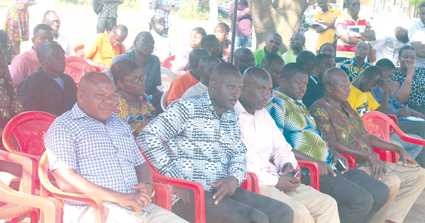 Some ISD staff at the durbar Some ISD staff at the durbar