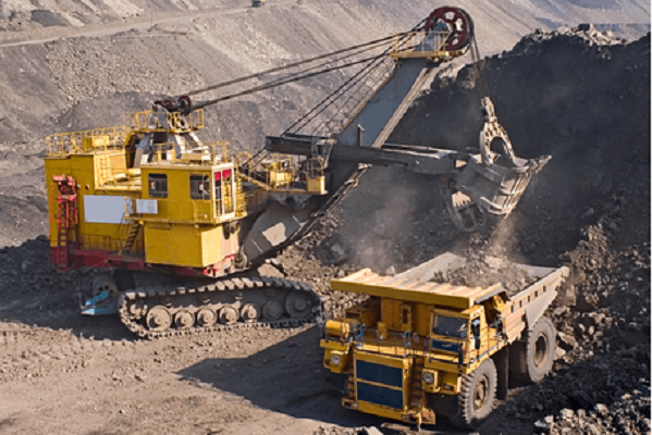 A typical mining site in Ghana A typical mining site in Ghana