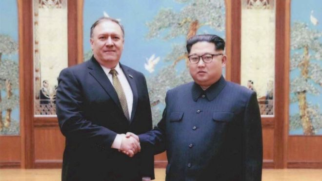Mike Pompeo, the top US diplomat, met with the North Korean leader during his visit Mike Pompeo, the top US diplomat, met with the North Korean leader during his visit