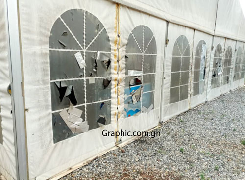 The defects at the Kumasi International Airport
