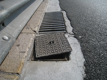 Cover the drains Cover the drains