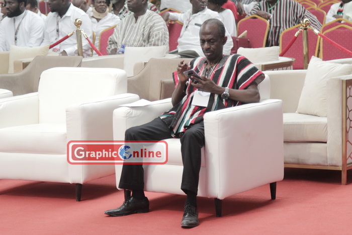 Johnson Asiedu Nketiah, seeking re-election as NDC General Secretary