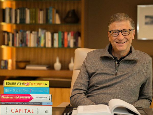 Bill Gates Reads 50 Books A Year Bill Gates Reads 50 Books A Year