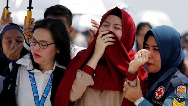 The families of the victims visited the site of the crash to pay tribute The families of the victims visited the site of the crash to pay tribute
