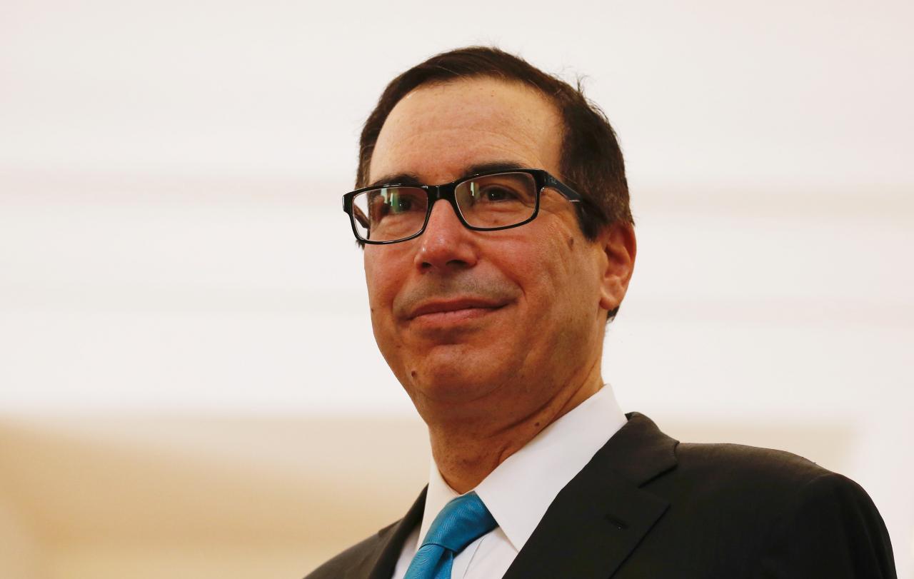 Steve Mnuchin, U.S. Treasury Secretary Steve Mnuchin, U.S. Treasury Secretary