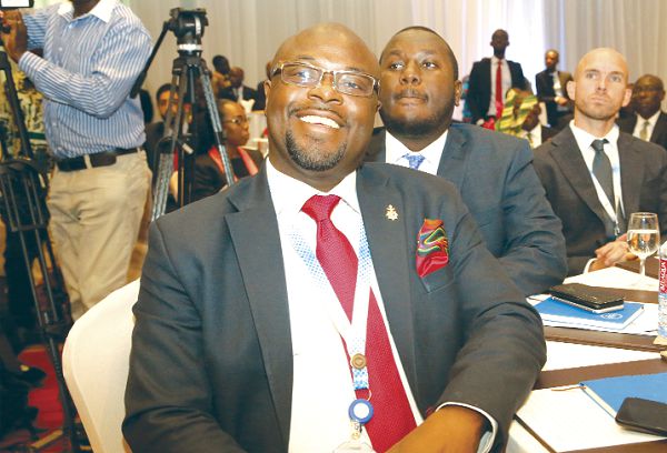 Mr Eric Seddy Kutortse, Chief Executive Officer, First Sky Group, at the UK-Ghana Summit in Accra. Mr Eric Seddy Kutortse, Chief Executive Officer, First Sky Group, at the UK-Ghana Summit in Accra.