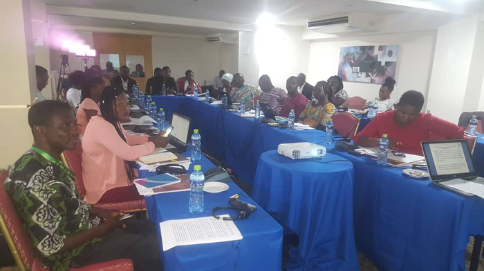 A section of the participants at the training