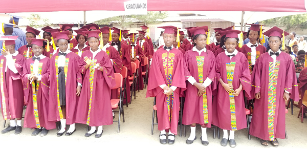 The Primary graduands.