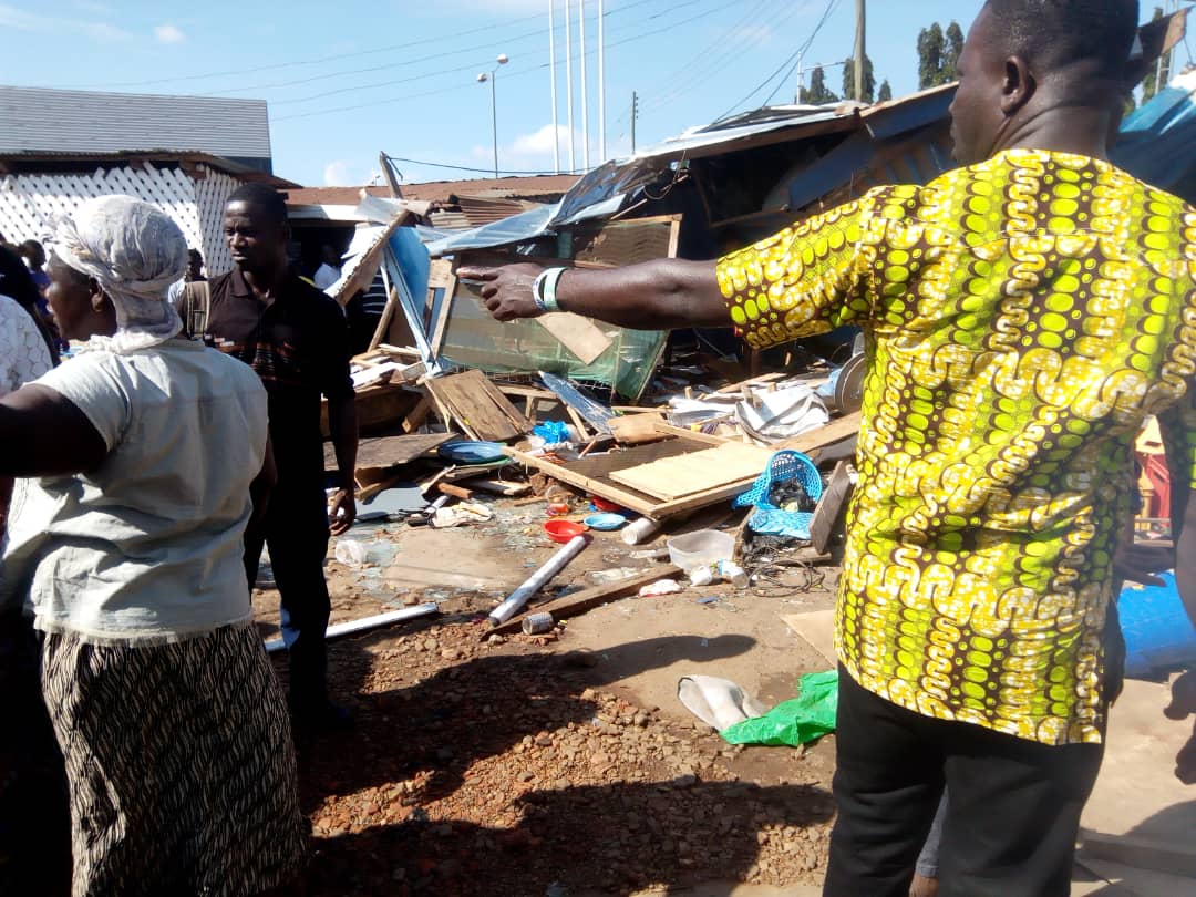 Out of control Ford car kills mother of three, maims 8 others in Accra