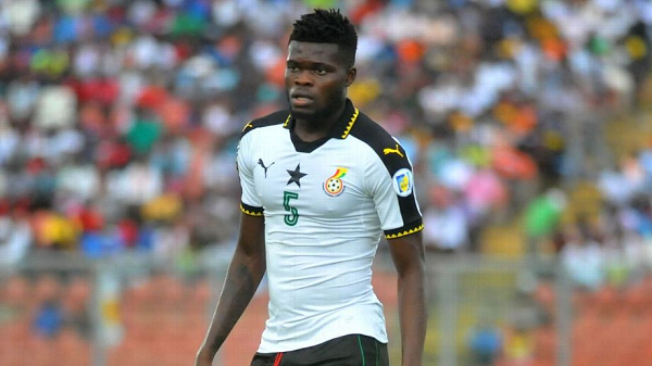 Ghana's Thomas Partey plays in England Ghana's Thomas Partey plays in England