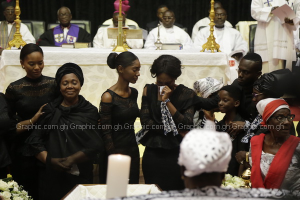 Prof. Atukwei Okai laid to rest