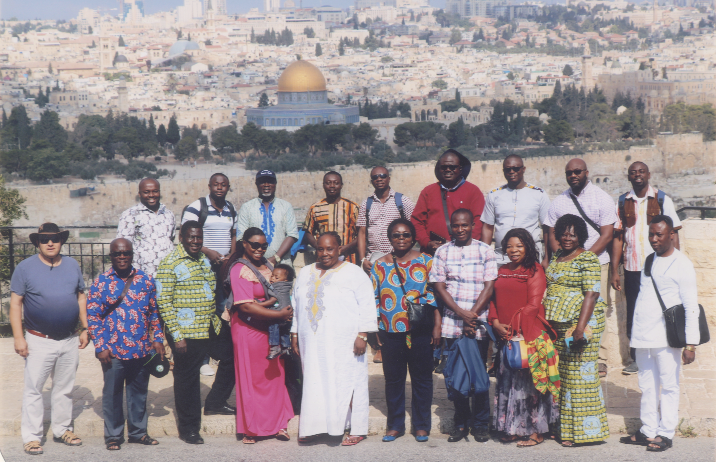 The senior pastors, media men and officials during the trip to Israel The senior pastors, media men and officials during the trip to Israel