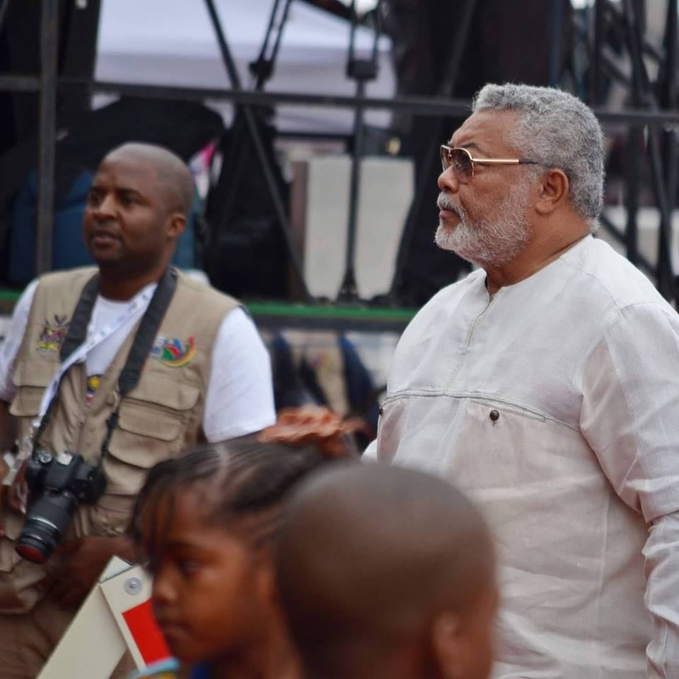 Former President Jerry John Rawlings