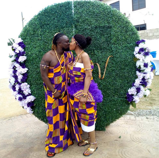 Eddie Nartey and his wife Eddie Nartey and his wife