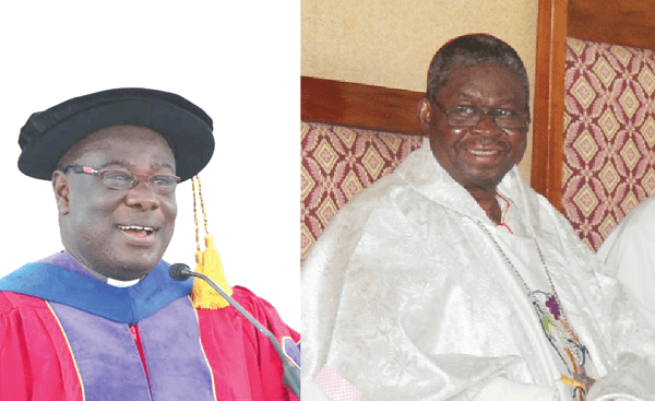 Rt Rev. Professor Joseph Obiri Yeboah Mante and The Most Rev. Philip Naameh Rt Rev. Professor Joseph Obiri Yeboah Mante and The Most Rev. Philip Naameh