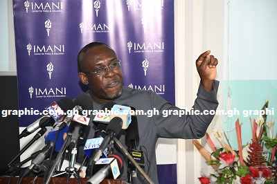 Mr Kofi Bentil — A Senior Vice-President of IMANI Mr Kofi Bentil — A Senior Vice-President of IMANI
