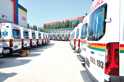 First batch of 48 ambulances for constituencies to arrive soon First batch of 48 ambulances for constituencies to arrive soon