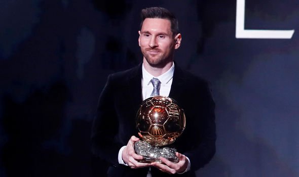 Messi wins Ballon d'Or for record sixth time