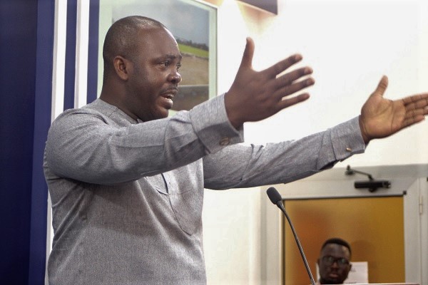 Youth and Sports Minister, Mr Isaac Kwame Asiamah took his turn at the Meet the Press series. Youth and Sports Minister, Mr Isaac Kwame Asiamah took his turn at the Meet the Press series.