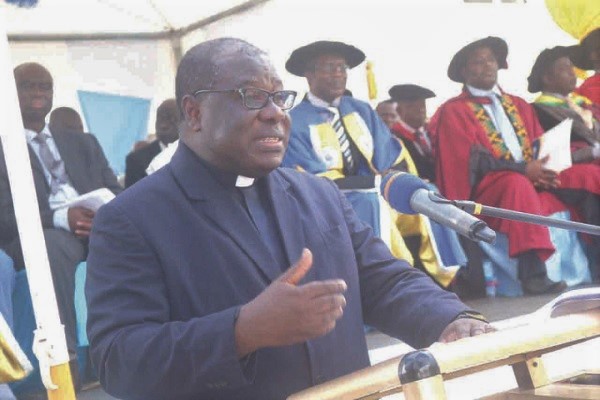 Rev. Prof. Joseph Obiri Yeboah Mante, Moderator, Presbyterian Church of Ghana, addressing the graduation ceremony of the Christian Service University College in Kumasi. Rev. Prof. Joseph Obiri Yeboah Mante, Moderator, Presbyterian Church of Ghana, addressing the graduation ceremony of the Christian Service University College in Kumasi.