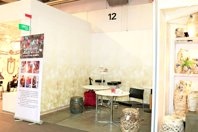 The empty Ghana stand The empty Ghana stand