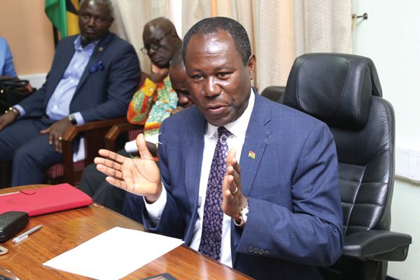 Mr Joseph Boahe Aidoo, CEO, COCOBOD Mr Joseph Boahe Aidoo, CEO, COCOBOD