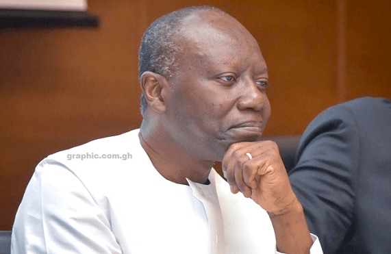 Mr Ken Ofori- Atta- The Minister of Finance