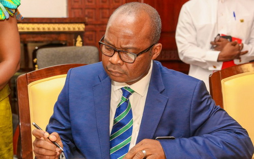 Bank of Ghana Governor, Ernest Addison Bank of Ghana Governor, Ernest Addison