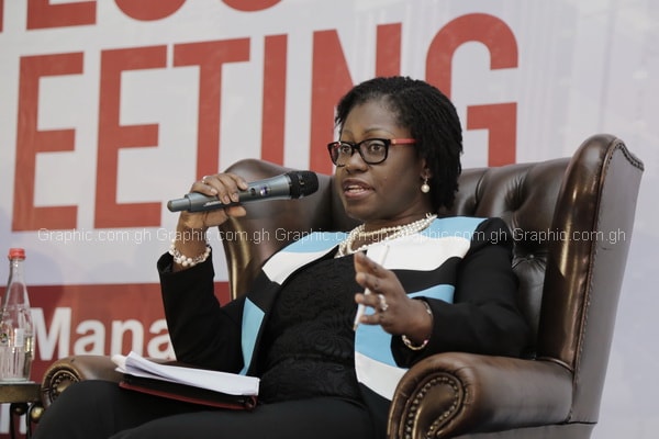 Second Deputy Governor of the Bank of Ghana, Mrs Elsie Awadzie Second Deputy Governor of the Bank of Ghana, Mrs Elsie Awadzie