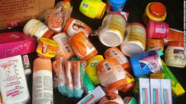 Authorities have been seizing substandard cosmetics and bleaching creams from markets in Rwanda, following a government ban on the items in November 2018. Authorities have been seizing substandard cosmetics and bleaching creams from markets in Rwanda, following a government ban on the items in November 2018.
