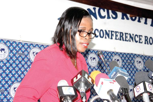 Dr Maame Gyekye-Jandoh, Head of Department of the Political Science Department, University of Ghana Dr Maame Gyekye-Jandoh, Head of Department of the Political Science Department, University of Ghana