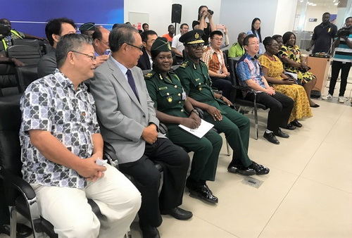 A section of officials at the event