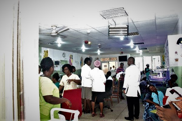 The state of the old outpatient department of the Child Emergency Unit of Korle Bu. Picture: BENEDICT OBUOBI The state of the old outpatient department of the Child Emergency Unit of Korle Bu. Picture: BENEDICT OBUOBI