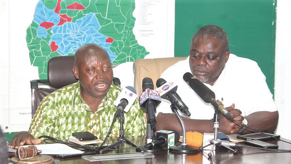 Mr Bede Ziedeng — Acting Director of Elections, NDC. Picture: Maxwell Ocloo Mr Bede Ziedeng — Acting Director of Elections, NDC. Picture: Maxwell Ocloo