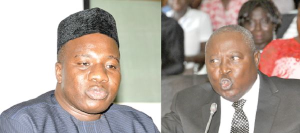 Mr Mahama Ayariga — Member of Parliament, Bawku Central and Mr Martin Amidu — The Special Prosecutor Mr Mahama Ayariga — Member of Parliament, Bawku Central and Mr Martin Amidu — The Special Prosecutor