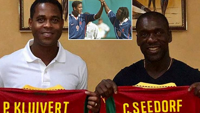 AFCON 2019: Seedorf and Kluivert fired by Cameroon
