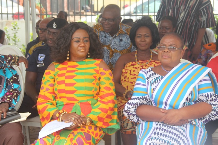 Minister for Tourism, Arts and Culture, Barbara Oteng-Gyasi with the President of GHATOF, Bella Ahu Marhaba Festival celebrates Ghanaian culture
