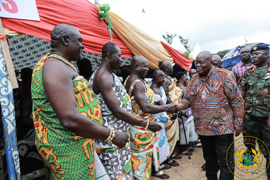 'You've fulfilled most of your promises to us' - Assin Owirenkyi Chief