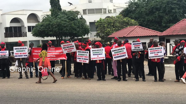 AngloGold Ashanti refutes claims of demonstrating ex-workers