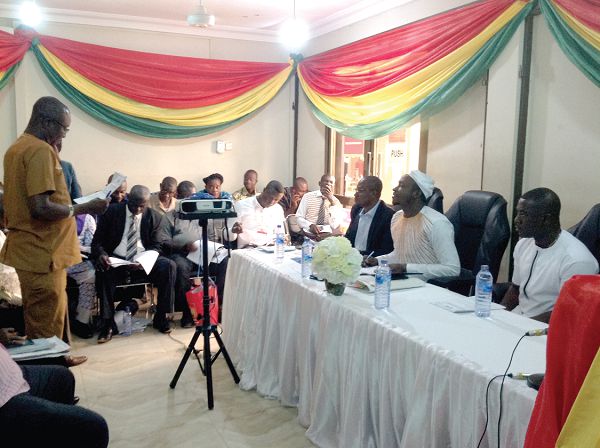 An assembly member contributing to the discussion on poor road networks in the municipality An assembly member contributing to the discussion on poor road networks in the municipality