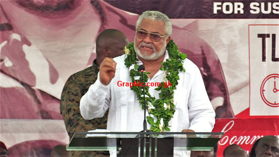 Former President Jerry John Rawlings 