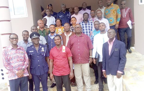 Officials who participated in the project review meeting Officials who participated in the project review meeting